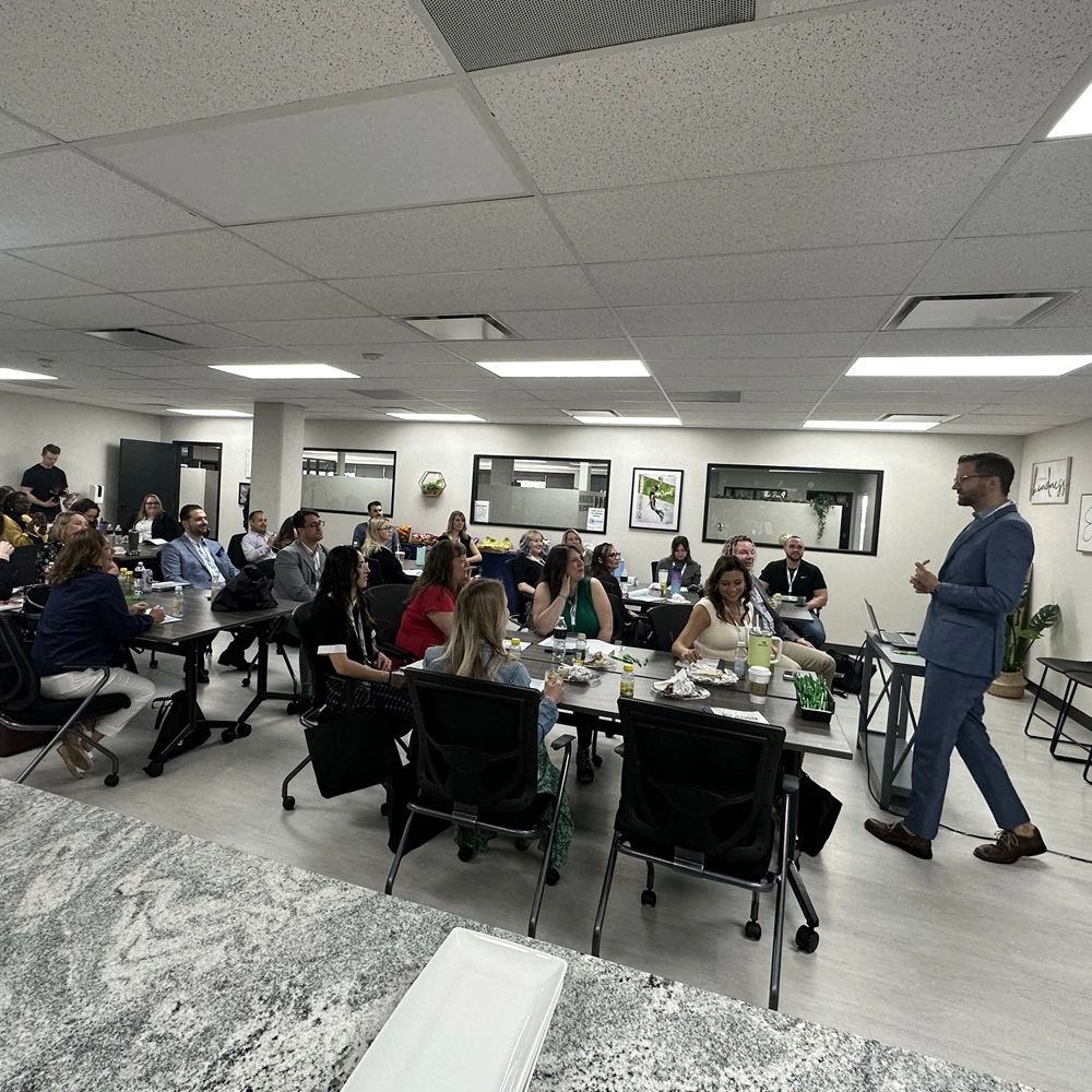 group of people in conference room