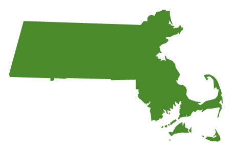 state of Massachusetts shape