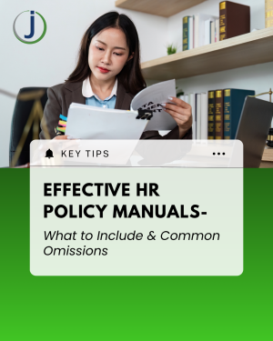Effective HR Policy Manuals: What to Include & Common Omissions