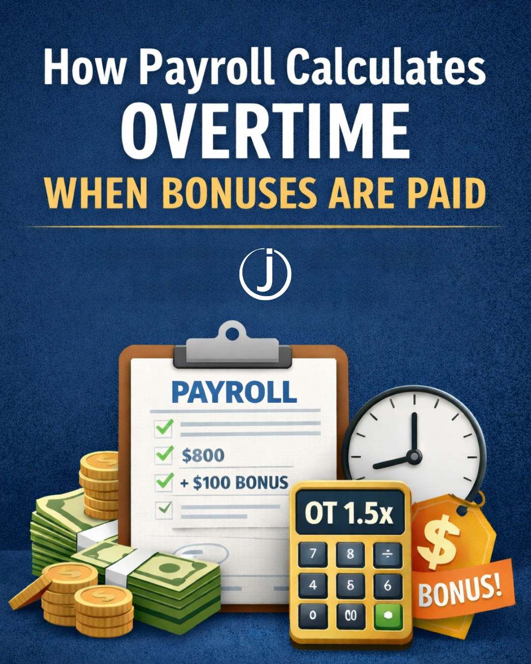How Payroll Calculates Overtime When Bonuses Are Paid